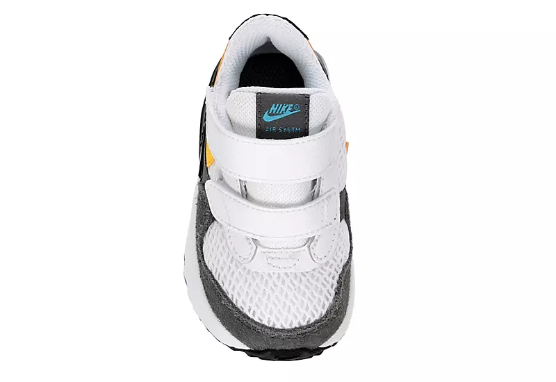 Nike Boys Infant Air Max Systm Td Sneaker - White 8 Nike Boys Infant Air Max Systm Td Sneaker - White - Image 6