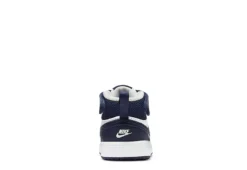 Nike Boys Infant Court Borough Mid 2 Sneakers - White -Nike || ADIDAS || Puma Shop US 01 808166 03