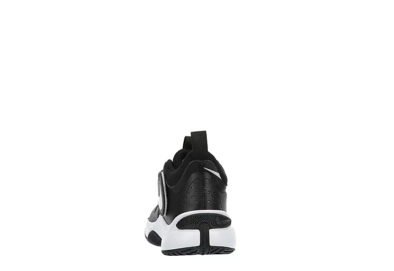 Nike Boys Team Hustle D11 High Top Basketball Shoe - Black 7 Nike Boys Team Hustle D11 High Top Basketball Shoe - Black - Image 5