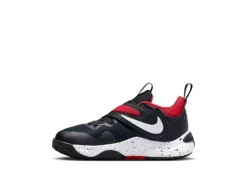 Nike Boys Team Hustle D11 High Top Basketball Shoe - Black -Nike || ADIDAS || Puma Shop US 01 808260 02