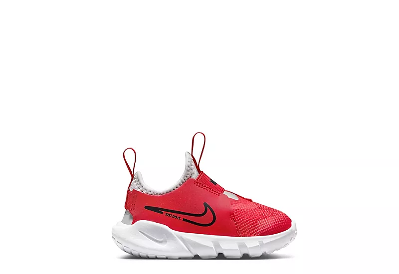 Nike Boys Infant Flex Runner Slip On Sneaker - Red 4 Nike Boys Infant Flex Runner Slip On Sneaker - Red - Image 2