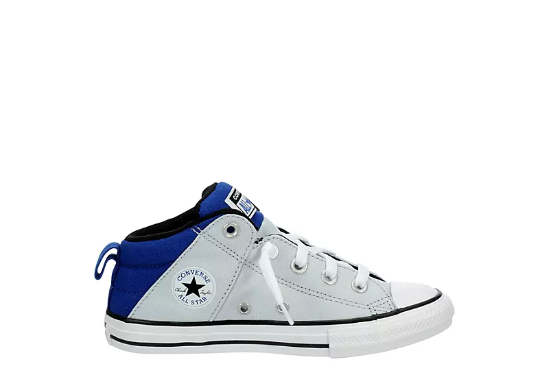 Converse Boys Chuck Taylor All Star Axel Mid Sneaker - Blue 4 Converse Boys Chuck Taylor All Star Axel Mid Sneaker - Blue - Image 2