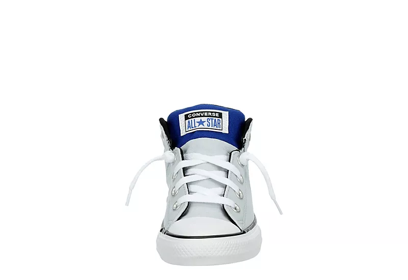 Converse Boys Chuck Taylor All Star Axel Mid Sneaker - Blue 5 Converse Boys Chuck Taylor All Star Axel Mid Sneaker - Blue - Image 3