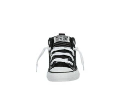 Converse Boys Chuck Taylor All Star Street Mid Sneaker - Black -Nike || ADIDAS || Puma Shop US 01 808318 02