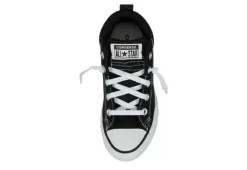 Converse Boys Chuck Taylor All Star Street Mid Sneaker - Black -Nike || ADIDAS || Puma Shop US 01 808318 05
