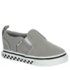 Vans Boys Infant Asher Slip On Sneaker - Grey -Nike || ADIDAS || Puma Shop US 01 808425 00