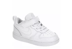 Nike Boys Infant Court Borough 2 Low Top Sneaker - White