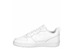 Nike Boys Court Borough 2 Low Top Sneaker - White -Nike || ADIDAS || Puma Shop US 01 831021 03