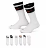 Nike Boys Heritage Crew Socks 6 Pairs - Black -Nike || ADIDAS || Puma Shop US 01 901295 00