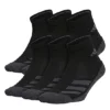 Adidas Boys Cushioned Angle Stripe Quarter Socks 6 Pairs - Black -Nike || ADIDAS || Puma Shop US 01 901499 00