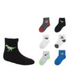 Sof Sole Boys Heel Icons Low Cut Socks 6 Pairs - Assorted -Nike || ADIDAS || Puma Shop US 01 901536 00