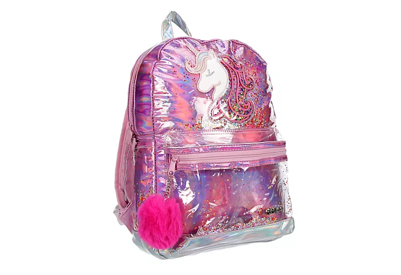 Skechers Girls Confetti Unicorn Backpack - Pink 3 Skechers Girls Confetti Unicorn Backpack - Pink