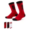 Nike Boys Graphic Crew Socks 3 Pairs - Red -Nike || ADIDAS || Puma Shop US 01 901661 00
