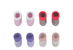 Nike Girls Swoosh Bootie Set 4 Pairs - Pink