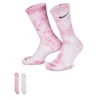 Nike Boys Tie Dye Pinks Crew Socks 2 Pairs - Tie-dye -Nike || ADIDAS || Puma Shop US 01 902344 00