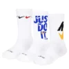 Nike Boys Graphic Crew Socks 3 Pairs - White 1 Nike Boys Graphic Crew Socks 3 Pairs - White -Nike || ADIDAS || Puma Shop US 01 902394 00