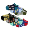 Game Sport Boys Days Of The Week No Show Socks 7 Pairs - Assorted -Nike || ADIDAS || Puma Shop US 01 902473 00