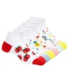 Ladeda Girls Animal Fruit Days Of The Week No Show Socks 6 Pair - White 2 Ladeda Girls Animal Fruit Days Of The Week No Show Socks 6 Pair - White -Nike || ADIDAS || Puma Shop US 01 902480 00
